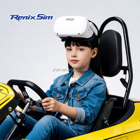RenixSim Simulateur de course de karting en réalité mixte pour projets commerciaux en intérieur, attraction de divertissement VR