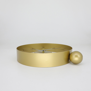 Metal Wall <b>Clock</b> Quartz Design for <b>Table</b> Single Face Needle Display - Product Image 5