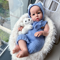Poupées Reborn Littleslove Bebe Liam 50CM, entièrement en silicone souple, peintes à la main, poupée bébé réaliste, jouet doux pour filles