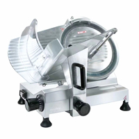 Hualing -220A Trancheuse à viande automatique argentée 30PCS/MIN, très demandée pour restaurants, état neuf