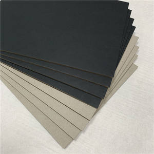 Carton noir peint 1,5 mm 2 mm, carton gris double face, feuilles de couleur noire - Product Image 6