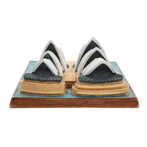 Estatuas en miniatura <span class=keywords><strong>de</strong></span> Edificio famoso personalizado, modelo 3D, escultura <span class=keywords><strong>de</strong></span> resina <span class=keywords><strong>de</strong></span> <span class=keywords><strong>la</strong></span> Ópera <span class=keywords><strong>de</strong></span> <span class=keywords><strong>Sydney</strong></span> - Product Image 2