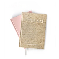 Service d'impression personnalisé Agenda personnalisé Journal Relié Couverture en tissu Carnet A5 Journal avec rubans