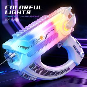 Jouets d'extérieur pour enfants MILI, <span class=keywords><strong>pistolet</strong></span> à <span class=keywords><strong>eau</strong></span> électrique futuriste arc-en-ciel en forme d'ananas, <span class=keywords><strong>pistolet</strong></span> à <span class=keywords><strong>eau</strong></span> coloré pour enfants avec lumière - Product Image 4