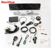 Navihua Carplay pantalla Dual 12,3 Android 13 para Mercedes Benz C W205 GLC X253 2015-2022 reproductor Multimedia de navegación GPS para coche