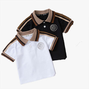 Camiseta Polo de Manga Corta para Niños, Personalizable con Logotipo, Top de Moda de Verano - Product Image 3