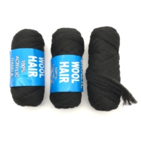 Laine brésilienne pour tresses torsadées Cornrows Extensions de cheveux cheveux bruns