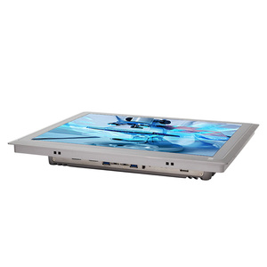 无风扇 17 英寸工业触摸屏电脑一体式工业电脑，配备 I5 7200U 处理器 RS485 /RS232 8GB RAM 256GB SSD - Product Image 1