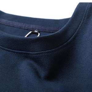 เสื้อยืดผ้าไหมสำหรับผู้ชายทรงหลวมแขนสั้นทำจากผ้าฝ้าย100% 250gsm ออกแบบโลโก้ได้ตามที่ต้องการ - Product Image 3