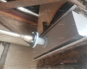 Radiador de vapor de tubo Aletado redondo ovalado para máquina de laminación de secado - Product Image 2