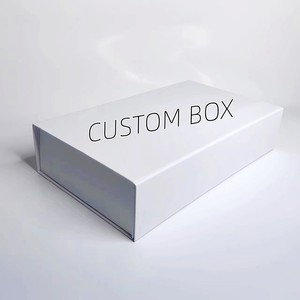 Caja de Regalo Plegable de Lujo para Niños, Navidad, Cosméticos, Papel UV de 2mm, Embalaje para Ropa Interior, Calcetines, Prendas, con Relieve de Piel y Laminado Mate - Product Image 6