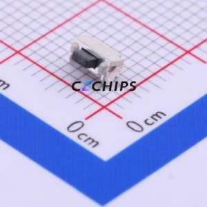 1TS003A-2400-3500A-CT Tactile Switch SMD,1.8x4.6mm Switch Single Pole Single Throw Rectangle Button 2.4N Horizontal Mount - Product Image 1