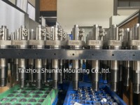 Machine de moulage par compression à capuchon rotatif en plastique à 16 cavités, 24 cavités, 36 cavités