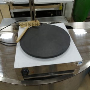 Machine électrique électrique pour faire des crêpes et des crêpes au gaz, simple et double, en acier inoxydable, matériau énergétique moulé - Product Image 4