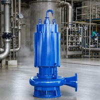 Pompe submersible anti-colmatage pour eaux usées, pompe submersible pour l'industrie chimique, transfert d'effluents et de liquides usagés