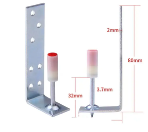 Clou de plafond intégré de haute qualité, type spirale spécial avec tête à capuchon pour fixation silencieuse de plafonds - Product Image 2