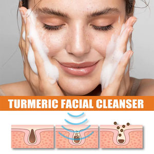 Nettoyant Visage Moussant Hydratant aux Acides Aminés, aux Herbes et Minéraux, Marque Blanche, avec Curcuma pour un Éclat et des Bienfaits Anti-Acné - Product Image 5