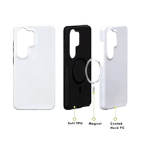 Coque de téléphone magnétique robuste en TPU PC vierge personnalisable par sublimation 3D pour Samsung Galaxy S26 Ultra S26 Plus S26 Edge S25 Ultra S24