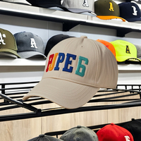 OEM/ODM Casquette de haute qualité à 6 panneaux avec logo personnalisable Casquette de baseball à bord incurvé 3D à la mode Offre Spéciale Casquette à broderie personnalisée