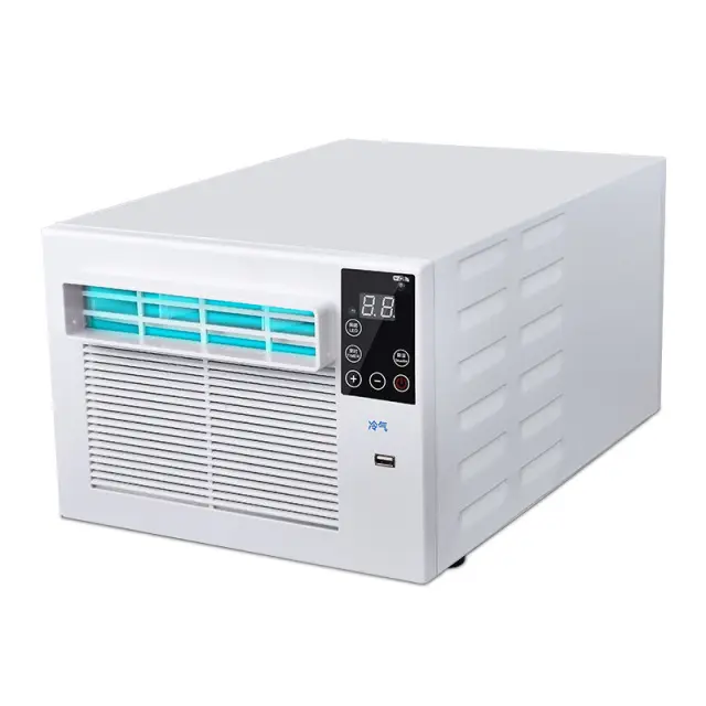 Kleine Klimaanlage Touchscreen 280W Schlaf modus Fernbedienung Hoch effiziente Entfeuchtung Tragbarer Luftkühler