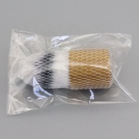 Pinceau Kabuki en bambou pour poudre de maquillage, cosmétique, prix de gros, soins de beauté, outils de maquillage, emballage personnalisé, 3 pièces