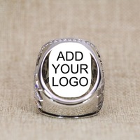 Bagues de sport personnalisées Alliage de zinc Laiton 925 Argent Bague de championnat de basket-ball personnalisée