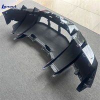 Kit de carrosserie léger en fibre de carbone sèche de style OEM modifié pour Lamborghini Revuelto, avec diffuseur arrière