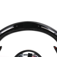 Volant en cuir perforé forgé LED M Sport pour Série F X5 E70/X6/X6M E71/E46 M3 E39/E60/E92 M4 G20/F30/F10 M5