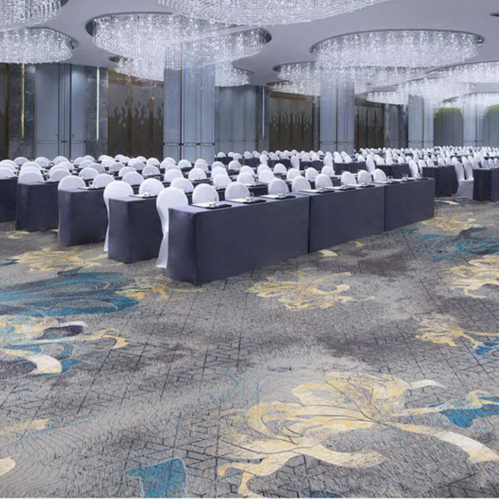 Moquette de hall d'hôtel