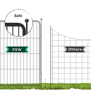 คอกสุนัขสวนแบบแยกส่วนกรงสุนัขขนาดใหญ่ทนทานพร้อมหลังคาสำหรับสุนัขใหญ่ - Product Image 3