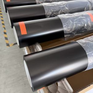 We Sun Glossy Matte <strong>Black</strong> TPU Car <strong>Wrap</strong> Full Body Piano <strong>Black</strong> Tinted Film Color Changing Satin <strong>Black</strong> Vinyl <strong>Wrap</strong> - Product Image 2