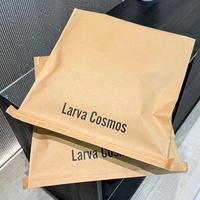 Sacs de Courrier en Papier Kraft Imperméable Laminé PP Tissé avec Logo Personnalisé, En Stock, pour l'Expédition de Vêtements