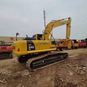 Excavadora de cadenas Komatsu PC240 de 24 toneladas, equipo usado, motor Hitachi, cilindros HAWE, cucharón de 2.0m, 100% origen Japón, 360 Power Low - Product Image 6