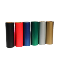 Ruban de transfert thermique couleur or et argent AEBO Factory TTR pour imprimante d'étiquettes personnalisées