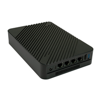 K31111G4 Stockage NAS 4 x Intel 2.5 Gigabit LAN Mini PC Firewall Server 4 x M.2 SSD Serveur de stockage NAS