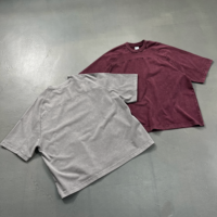 Kaos Raglan Lengan Pendek Oversize Streetwear Custom Batik Acid Washed 100% Katun Berat 285GSM Tersedia