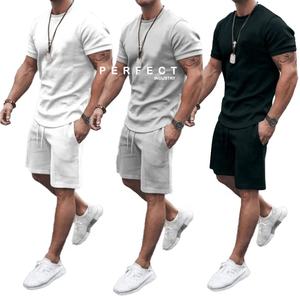 Nouvel ensemble polo et short pour homme de qualité supérieure 2026 – Vente en gros – Mode estivale – Ensembles décontractés avec polos piqué et logo personnalisé - Product Image 6