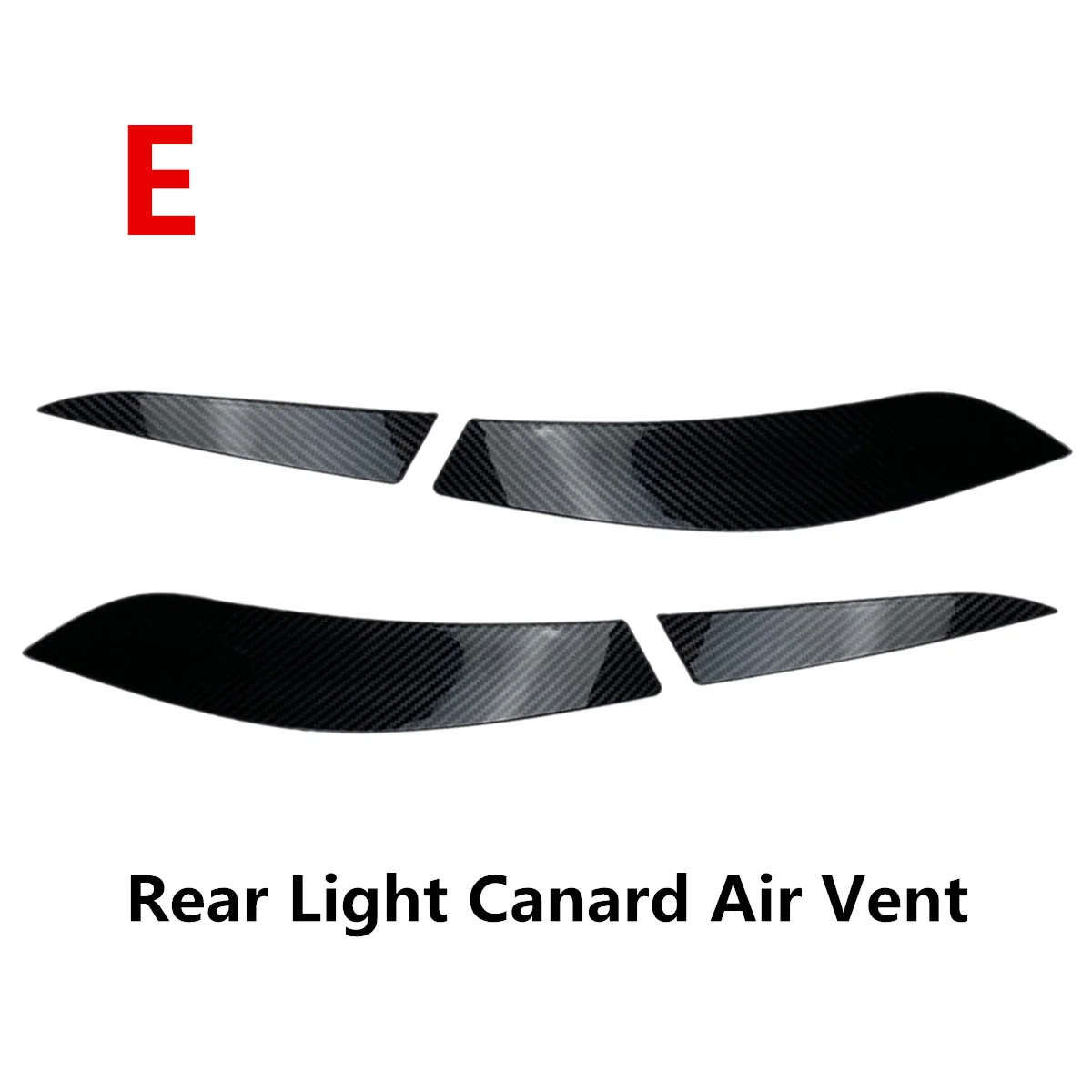 E Trasera Estilo Carbono