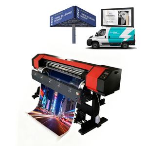 Impresora de sublimación de gran formato XBH de 1.3m con tinta ecosolvente para impresión textil rollo a rollo - Product Image 1