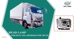 อะไหล่ตัวถังรถบรรทุก คุณภาพสูง ไฟหน้า LED เลนส์คู่แบบใหม่ของญี่ปุ่น สำหรับรถ ISUZU NPR NPR2009 NQR175 <span class=keywords><strong>NPR150</strong></span> NMR130 NLR130 NKR - Product Image 5