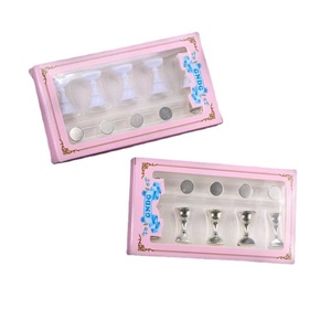 Soporte de ejercicio ligero para uñas magnéticas, soporte de uñas de cristal acrílico, herramienta de manicura, venta al por mayor, Mini soporte de exhibición para manicura - Product Image 4