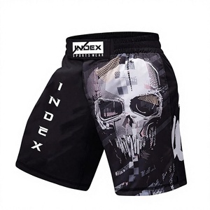Pantalones Cortos de MMA para Hombre, Sublimados, de Secado Rápido, Corte Regular, Ropa Deportiva para Adultos - Product Image 1