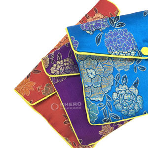 Bolsa de Joyería Personalizada Shero, Bolsa de Viaje Personalizada, Bolsa de Almacenamiento de Joyería, Sobre de Satén, Bolsa para Joyas - Product Image 1