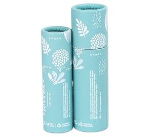 Lápiz labial de papel ecológico Oem, caja de tubo de papel cilíndrico para bálsamo labial, 100% - Product Image 2