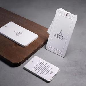 Étiquettes en papier personnalisées pour vêtements et accessoires pour femmes Étiquettes de vêtements pour sacs et chaussures - Product Image 2