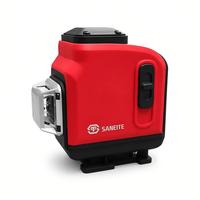 Niveau laser SANEITE 12 lignes, auto-nivelant H/V, alimenté par batterie, compact et portable pour l'alignement en construction intérieure