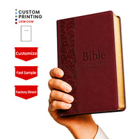 Impression de livres personnalisés de qualité supérieure, service de vente en gros fiable, meilleur prix, Bibles religieuses compactes
