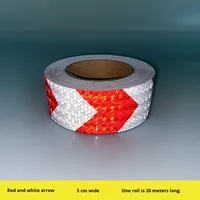 Film réfléchissant en plastique pour signalisation routière - Ruban adhésif lumineux, imperméable et résistant à l'usure, forte adhérence