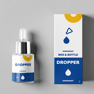 Kingmart Boîte de LOGO personnalisé Emballage design d'<span class=keywords><strong>essence</strong></span> cosmétique Boîtes d'emballage en papier cosmétique pliantes personnalisées - Product Image 4