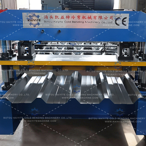 เครื่องขึ้นรูปลอนหลังคาทรงสี่เหลี่ยมคางหมู IBR, อุปกรณ์ขึ้นรูปลอนหลังคาทรงสี่เหลี่ยมคางหมู, การผลิตกระเบื้องหลังคาโลหะ - Product Image 4